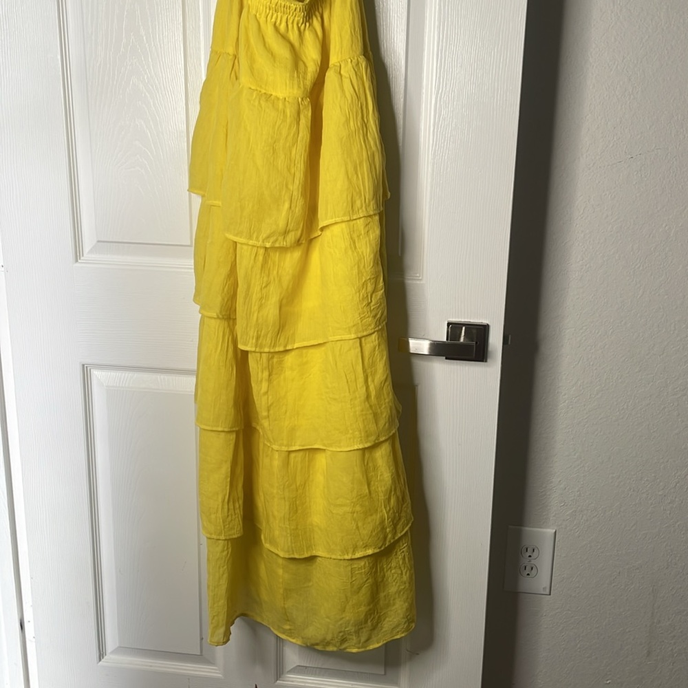Fiestar Halter Ruffle Maxi Dress - Picture 7 of 7